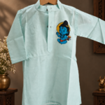 Baby Mahadev Hainpainted Kurta
