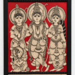 Ram Darbar Kalamkari- A1 size